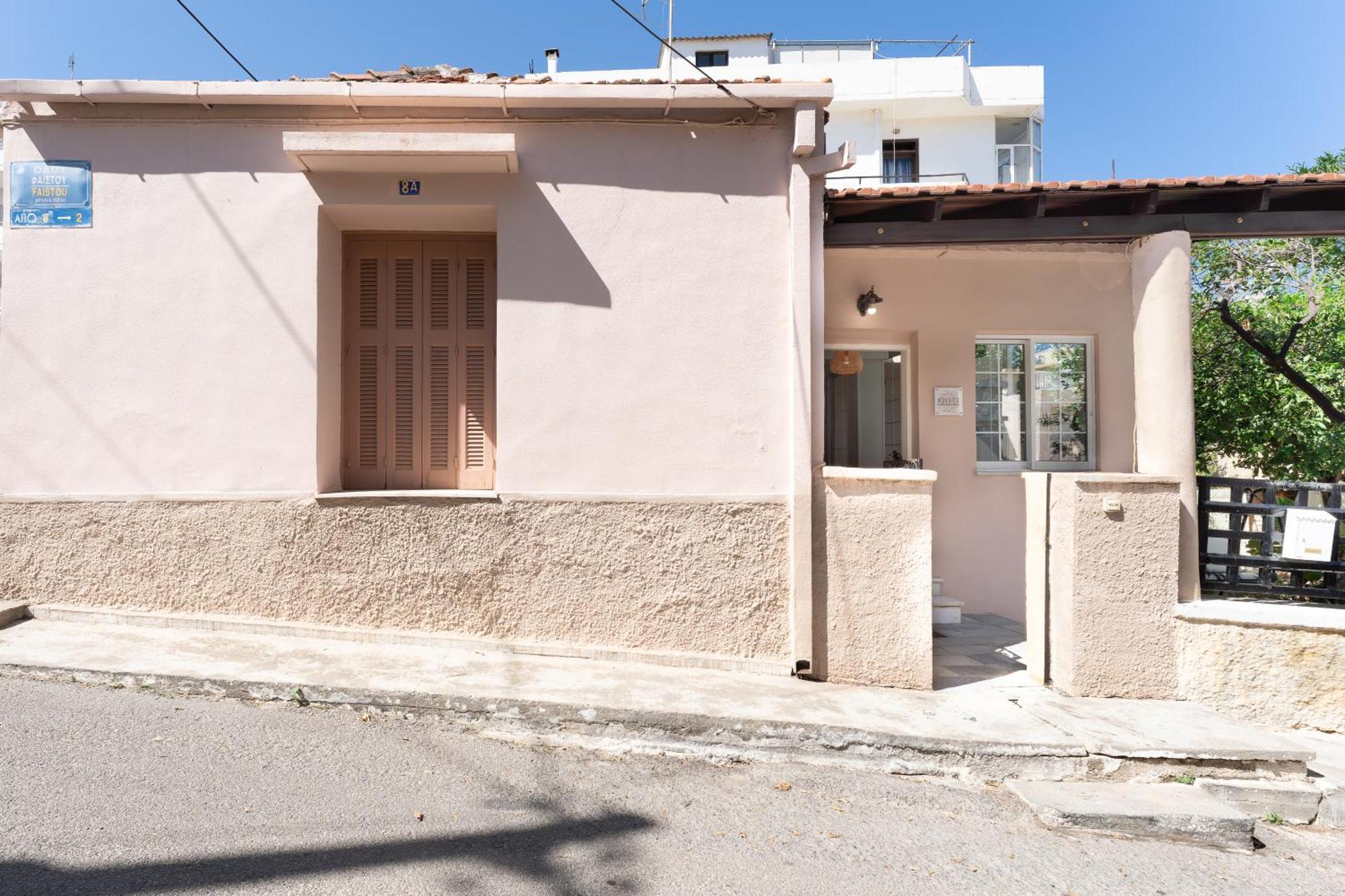 Joyful Secret Garden House Villa Chania  Ngoại thất bức ảnh